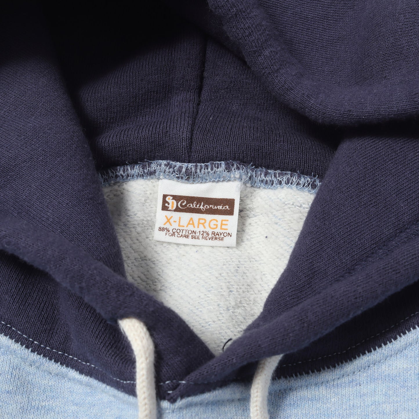 25SS ロゴ スウェット パーカー (SD 88/12 Diner Logo 2Tone Hood Sweat)