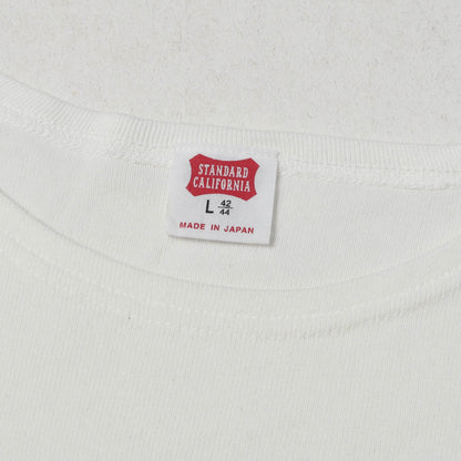 25SS クルーネック 長袖 Tシャツ (SD Heavyweight Rib Henley Long Sleeve T)