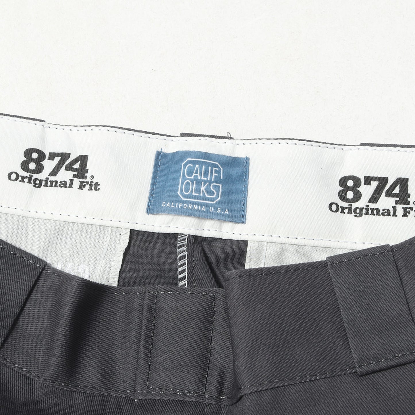 25AW × Dickies 874 カスタマイズ ワークパンツ (CALIFOLKS Dickies 874 Embroidery W-Chain)