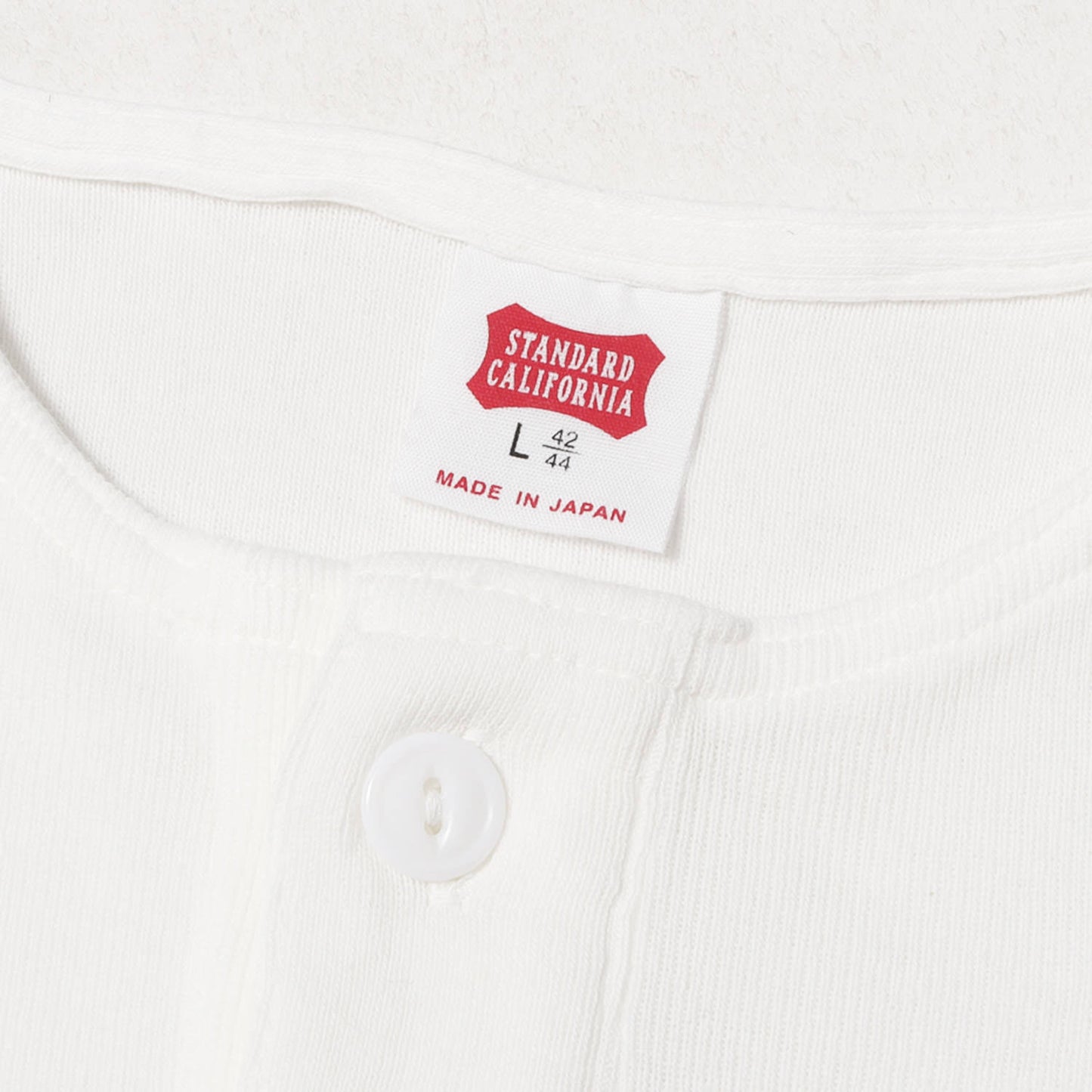 25SS ヘンリーネック Tシャツ (SD Heavyweight Rib Henley T)
