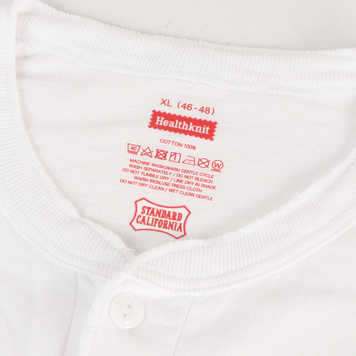 26SS × Healthknit ヘンリーネック Tシャツ (Healthknit / SD Henley T)
