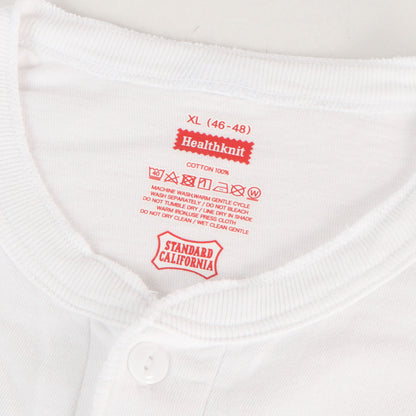 26SS × Healthknit ヘンリーネック Tシャツ (Healthknit / SD Henley T)