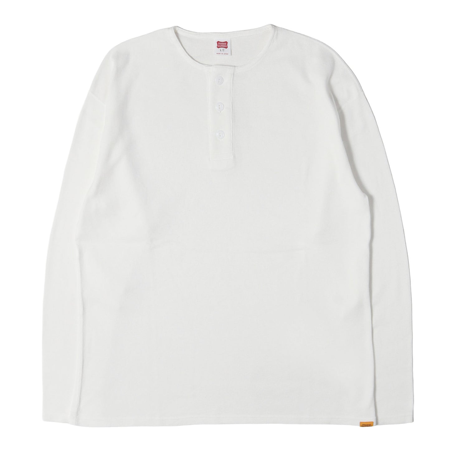 25SS ヘンリーネック 長袖 Tシャツ (SD Heavyweight Rib Henley Long Sleeve T)
