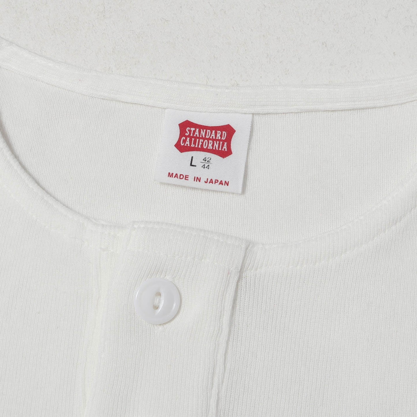 25SS ヘンリーネック 長袖 Tシャツ (SD Heavyweight Rib Henley Long Sleeve T)