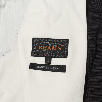 22AW グレンチェック ツータック トラウザー スラックス パンツ (2 Pleats Trousers Taslan Nylon Glen Check) / MADE IN JAPAN