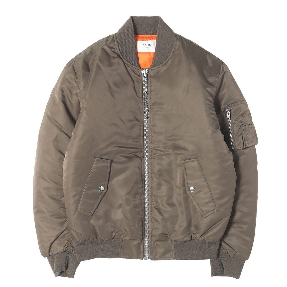 23AW バックロゴ ナイロン ボンバージャケット / (LOGO BOMBER JACKET MA-1)