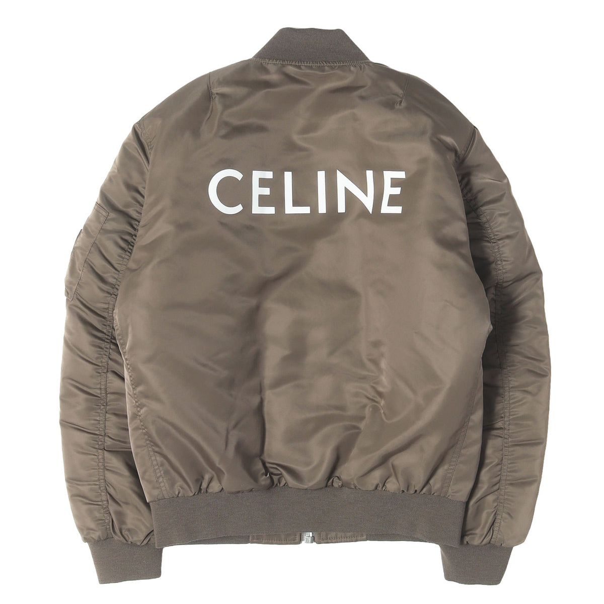 23AW バックロゴ ナイロン ボンバージャケット / (LOGO BOMBER JACKET MA-1)