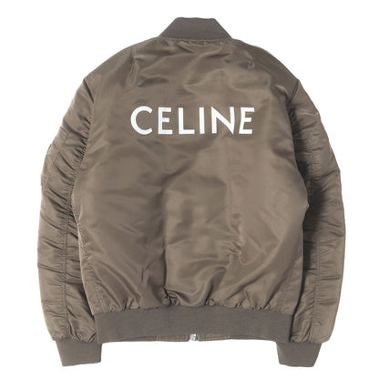 23AW バックロゴ ナイロン ボンバージャケット / (LOGO BOMBER JACKET MA-1)