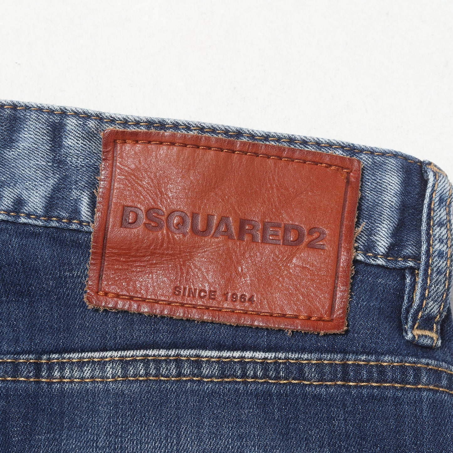 クラッシュリペア加工 ストレッチ デニム パンツ (Work Wear Jean)