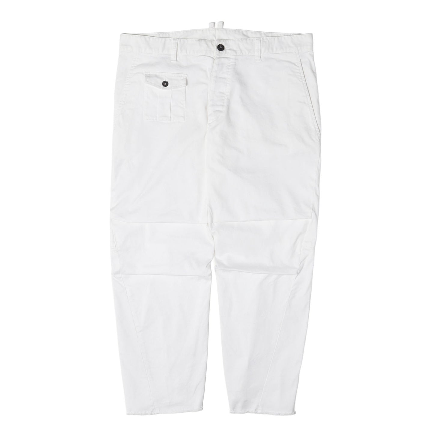 スリムテーパード ストレッチ チノパンツ (Cotton-Blend Trousers)