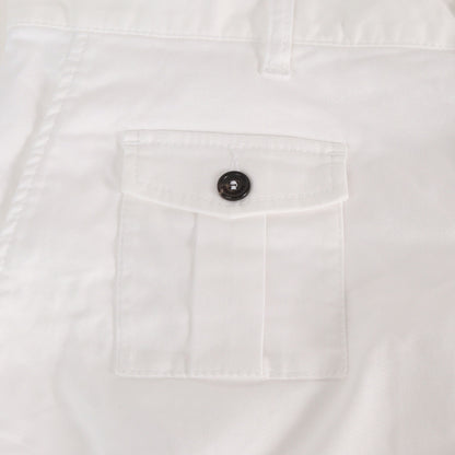 スリムテーパード ストレッチ チノパンツ (Cotton-Blend Trousers)