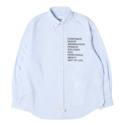 26SS ロゴ ボタンダウン オックスフォード ドレスシャツ (BD 01 / LS / CTPL. OXFORD. RF)