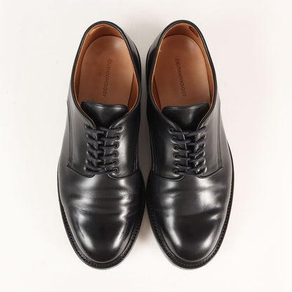 近年モデル プレーントゥ レザー ダービー ドレスシューズ (A735 PLAIN TOE)