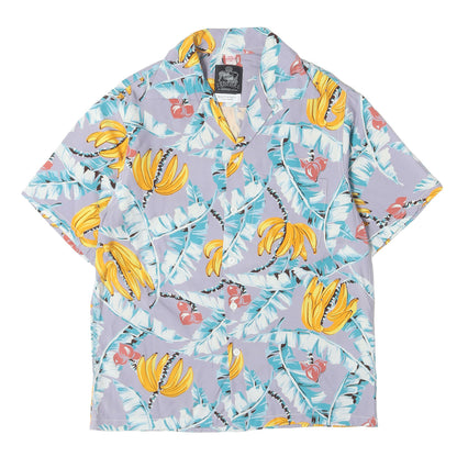 × KONABAY ボタニカル ハワイアン アロハシャツ (KONABAY HAWAII BANANA ALOHA SHIRT)