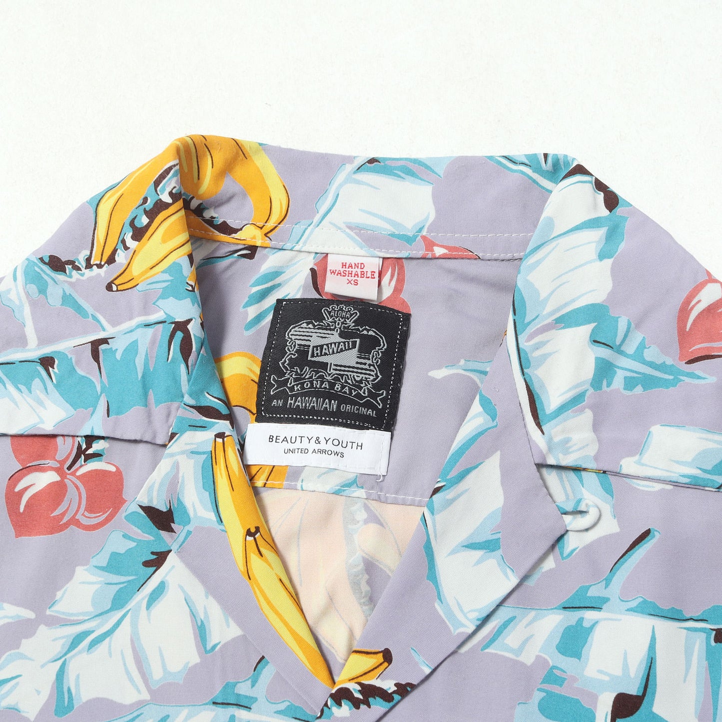 × KONABAY ボタニカル ハワイアン アロハシャツ (KONABAY HAWAII BANANA ALOHA SHIRT)