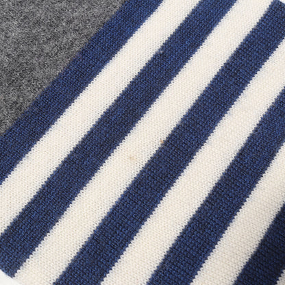 00s ボーダー 切替 ニット セーター / MADE IN ITALY