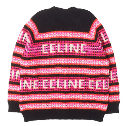23SS ロゴジャガード ビジュー ニット カーディガン (Embroidery Cardigan in Ski Jacquard)