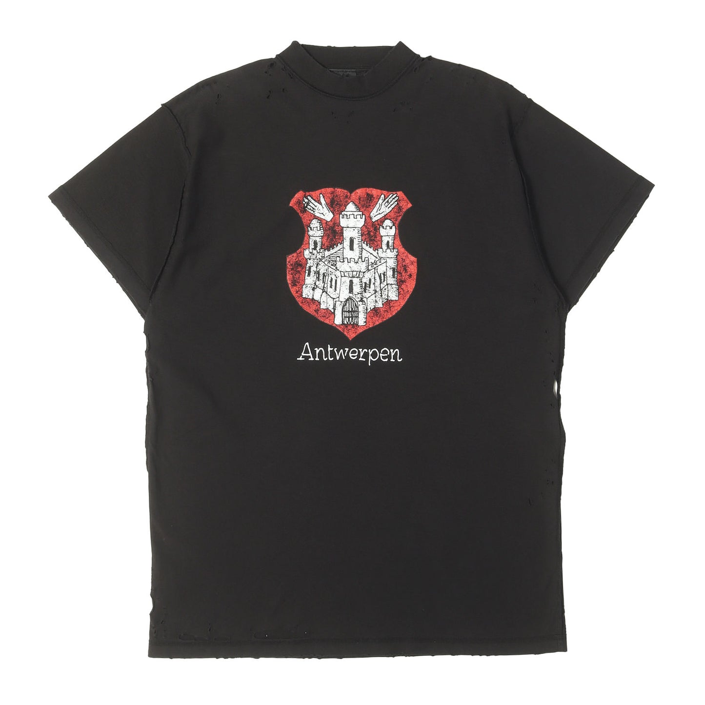 24SS デストロイ インサイドアウト Tシャツ (ANTWERPEN INSIDE-OUT T-Shirt)