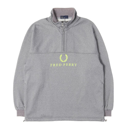 EDIFICE 別注 ハーフジップ スウェット トレーナー (90'S LOGO ZIP NECK SWEAT TOP)