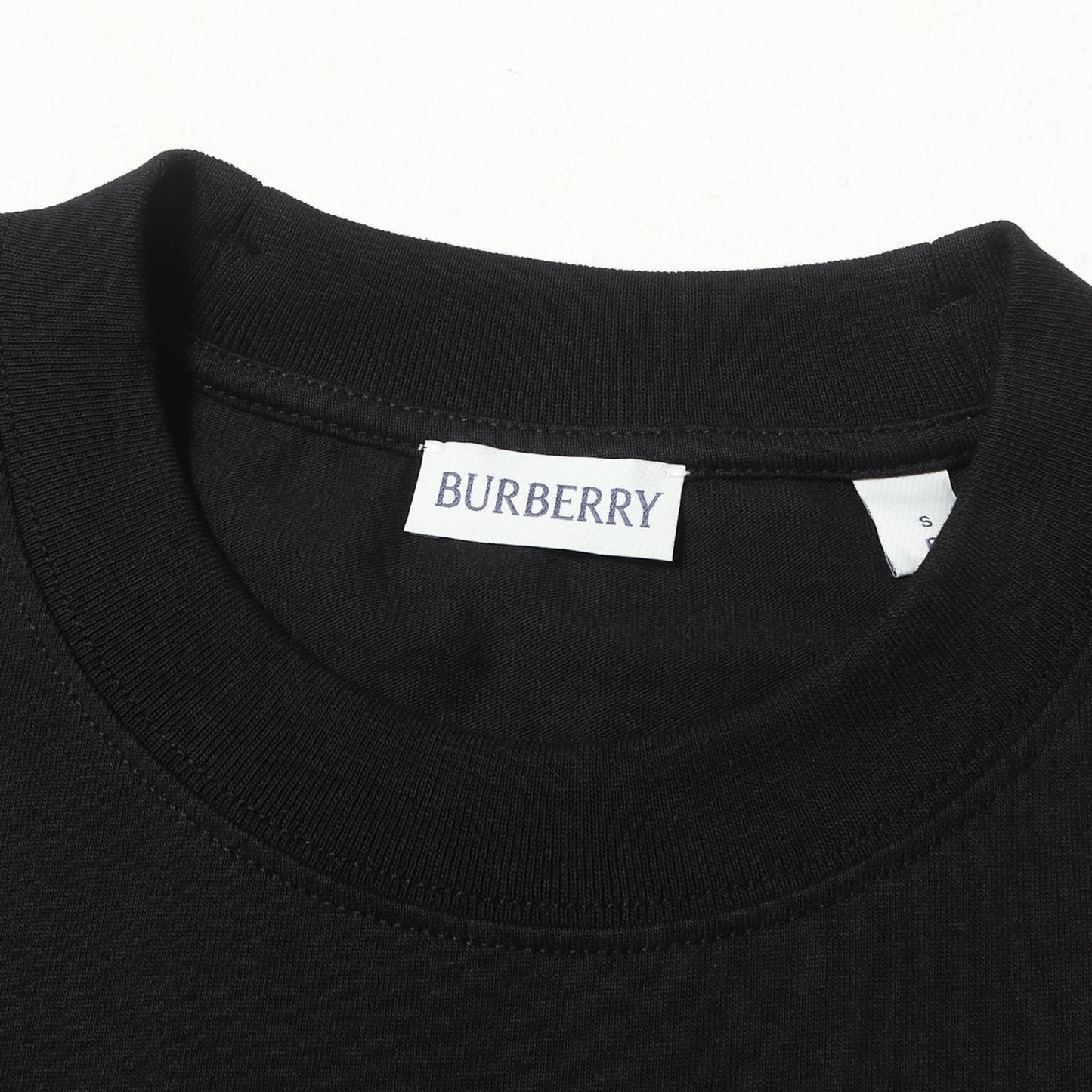 26SS ラベル刺繍 Ｔシャツ (Check Label Cotton S/S T-shirt)