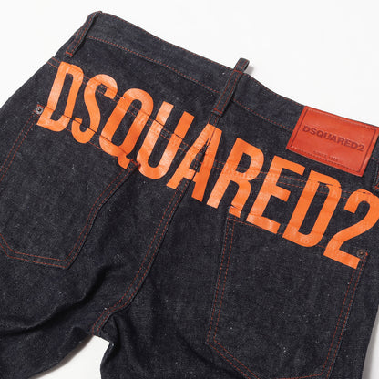 21AW バックロゴ ネップ混デニム パンツ(Sailor Jean)