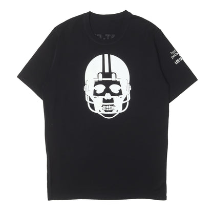 × LES(ART)ISTS スカルグラフィック ロゴ Tシャツ