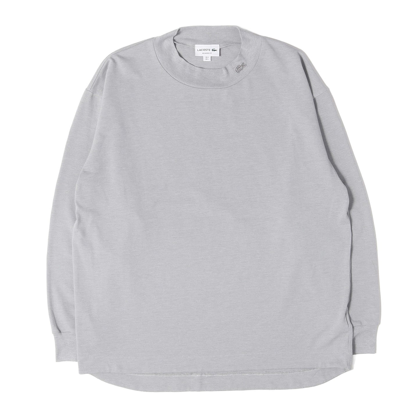 23AW 鹿の子地 モックネック Tシャツ / MADE IN JAPAN