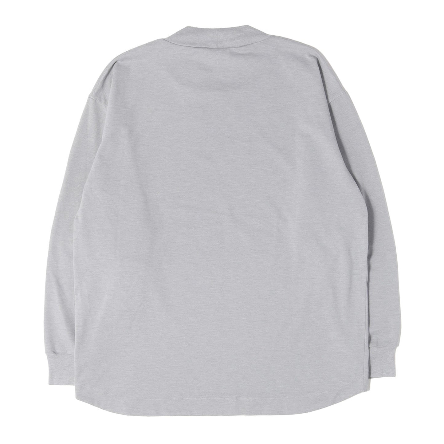 23AW 鹿の子地 モックネック Tシャツ / MADE IN JAPAN