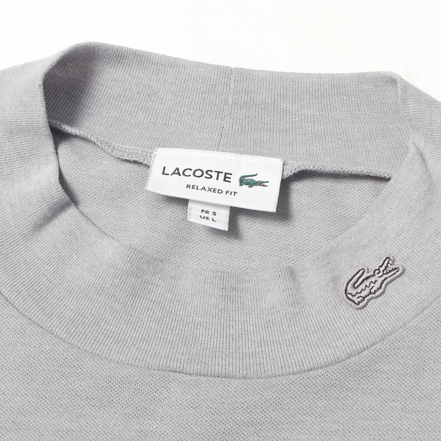 23AW 鹿の子地 モックネック Tシャツ / MADE IN JAPAN