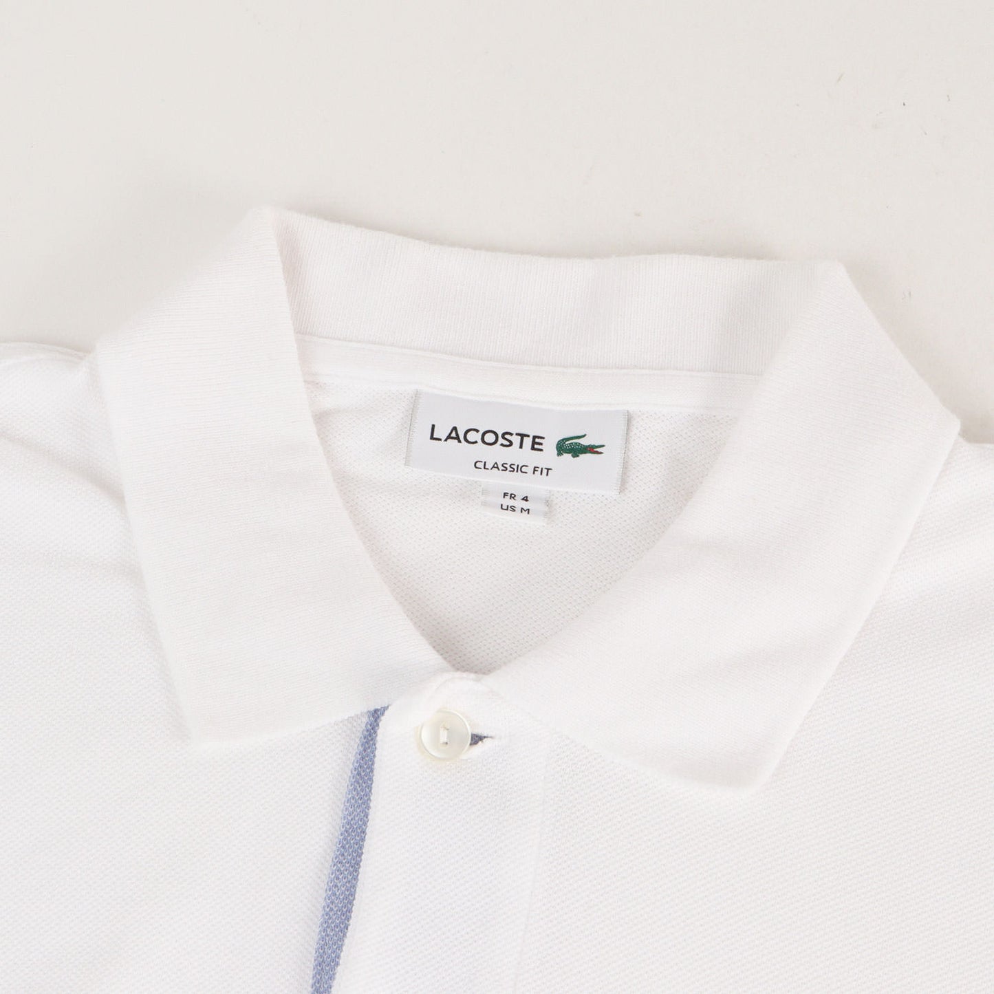 21AW ワニワッペン ロングスリーブ ピケポロシャツ (Classic Fit Long Sleeve Polo Shirt with Chest Pocket) / MADE IN JAPAN