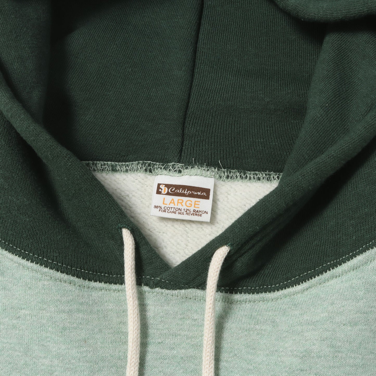 25SS ロゴ スウェット パーカー (SD 88/12 Diner Logo 2Tone Hood Sweat)