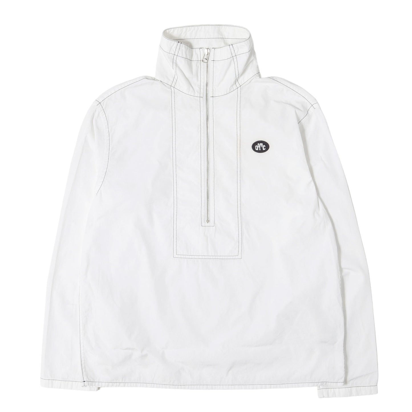 22AW ハーフジップ プルオーバー シャツ (FLARE SHIRT)