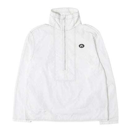 22AW ハーフジップ プルオーバー シャツ (FLARE SHIRT)