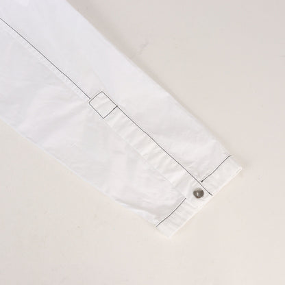 22AW ハーフジップ プルオーバー シャツ (FLARE SHIRT)