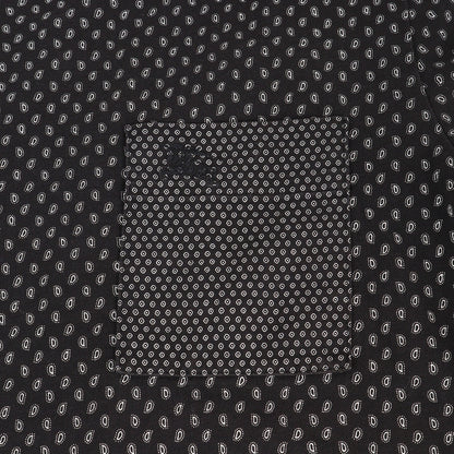 ジオメトリック リンガーネック Tシャツ