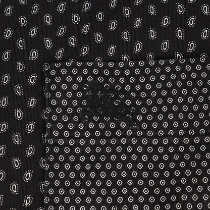ジオメトリック リンガーネック Tシャツ