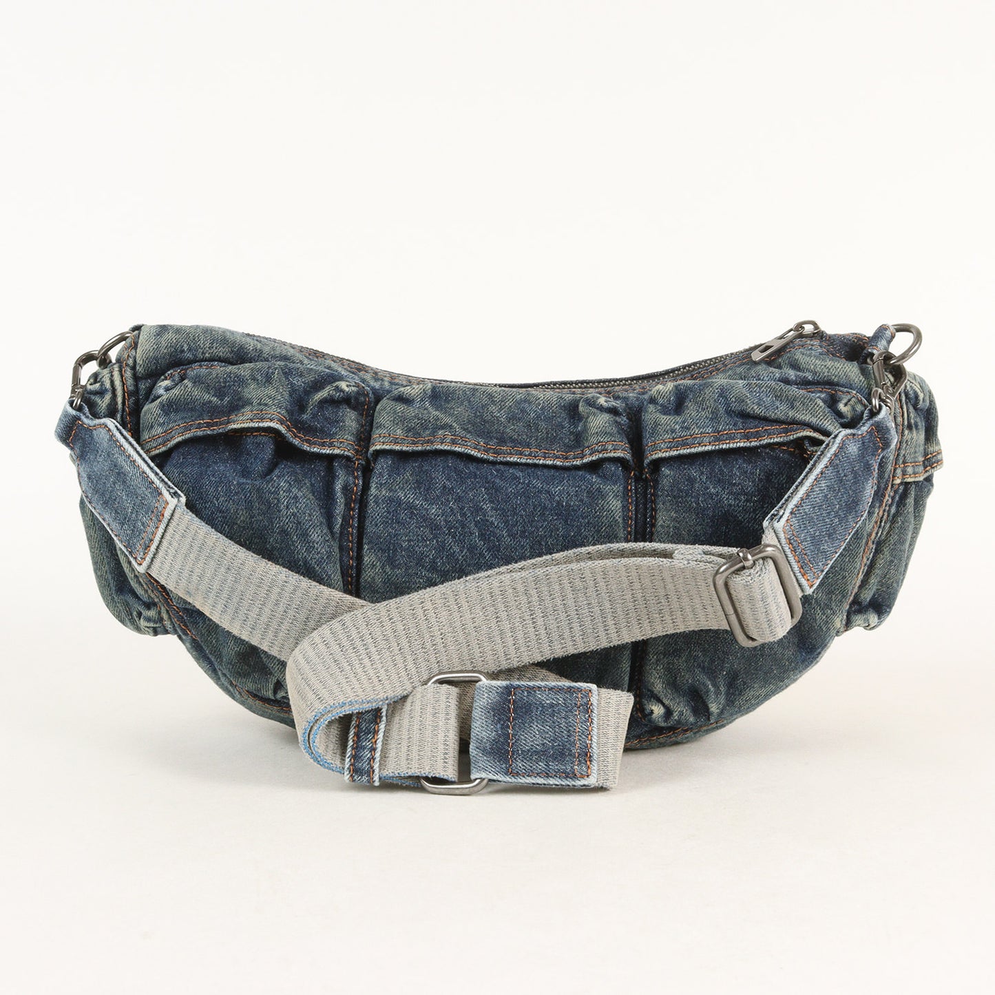 25AW デニム ショルダーバッグ (Re-Edition Travel 3000 Shoulder Bag)