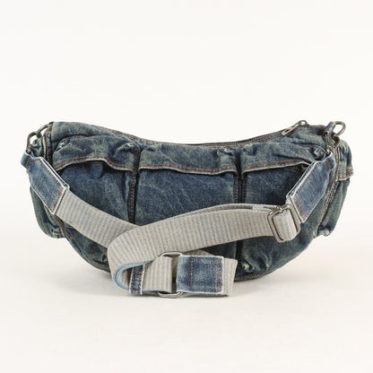 25AW デニム ショルダーバッグ (Re-Edition Travel 3000 Shoulder Bag)
