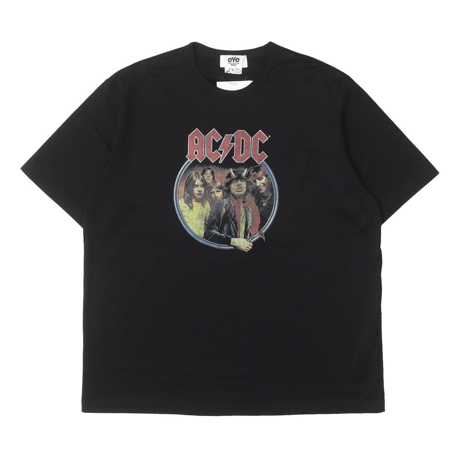 25SS × AC/DC 両面プリント ツアー Tシャツ (WO-T904)