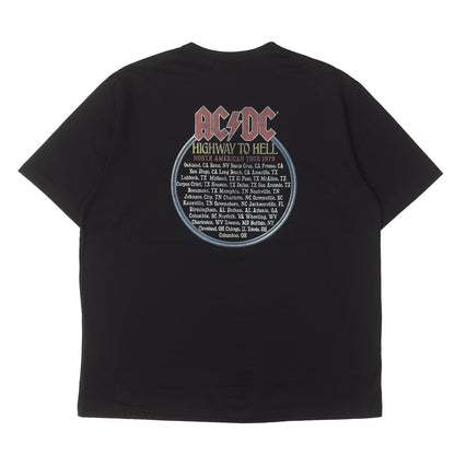 25SS × AC/DC 両面プリント ツアー Tシャツ (WO-T904)
