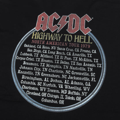 25SS × AC/DC 両面プリント ツアー Tシャツ (WO-T904)