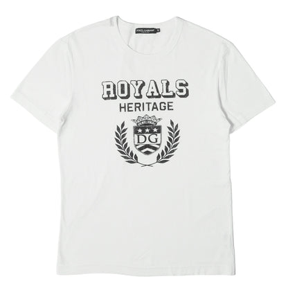 20SS クラウンDGロゴ Tシャツ (Cotton T-shirt with DG logo and crown)