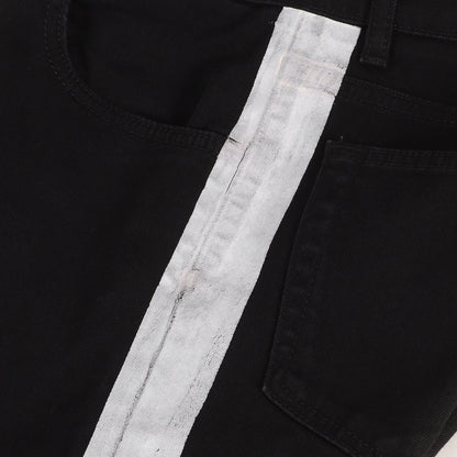 20SS サイドライン ストレッチデニム スキニーパンツ