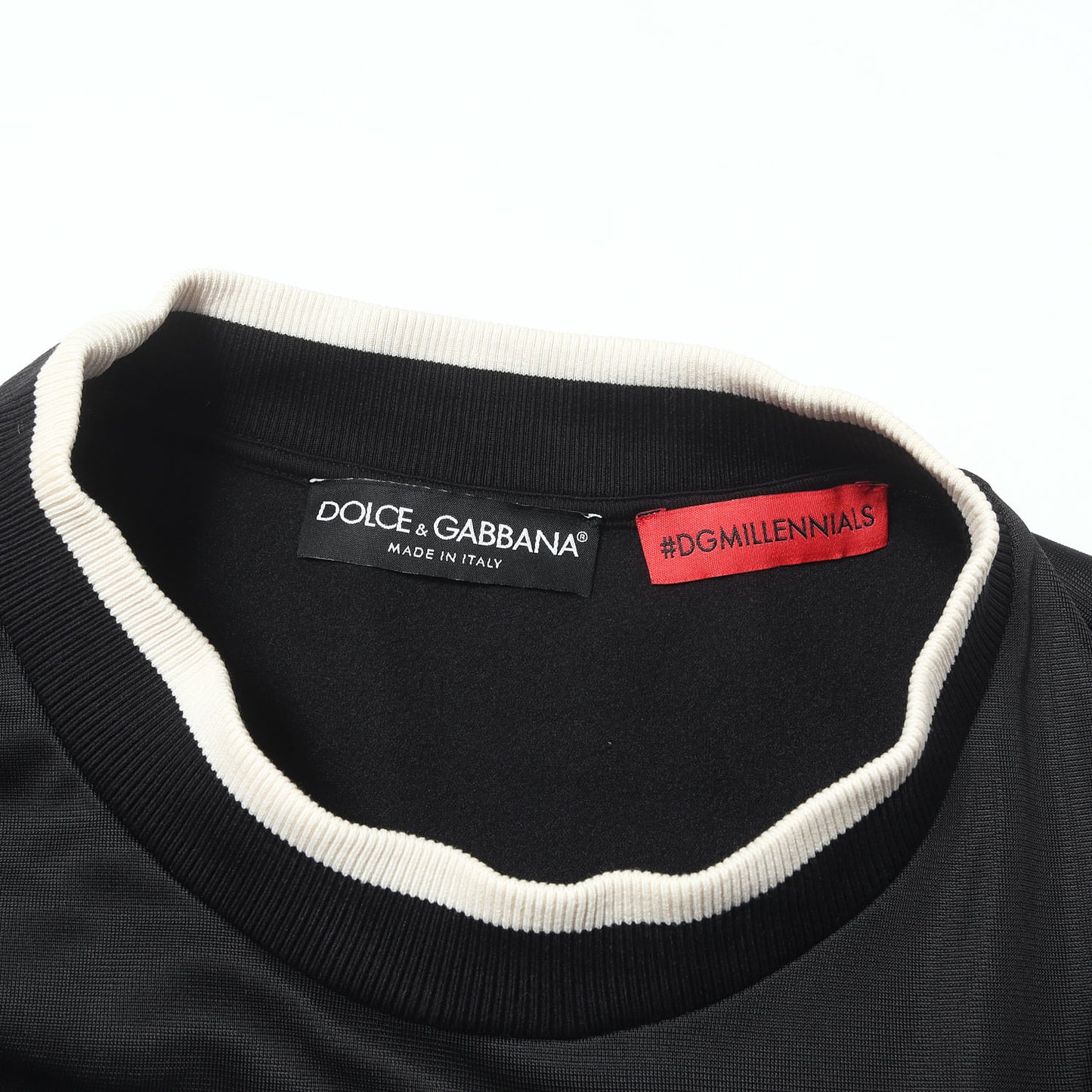 バイカラー メッシュ ジャージートップス / #DGMILLENNIALS
