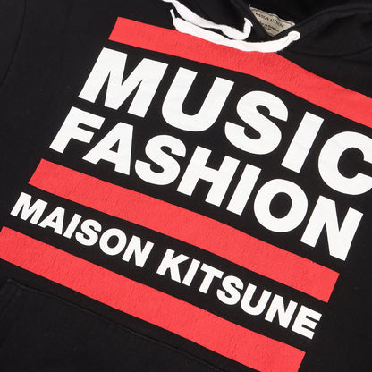 パロディロゴ スウェット パーカー (HOODIE WITH PRINT MFMK MUSIC FASHION )