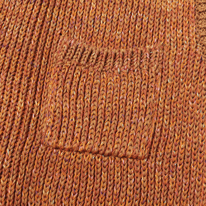 23SS ブレンドニット ジップベスト (Knitted Asymmetric Vest)
