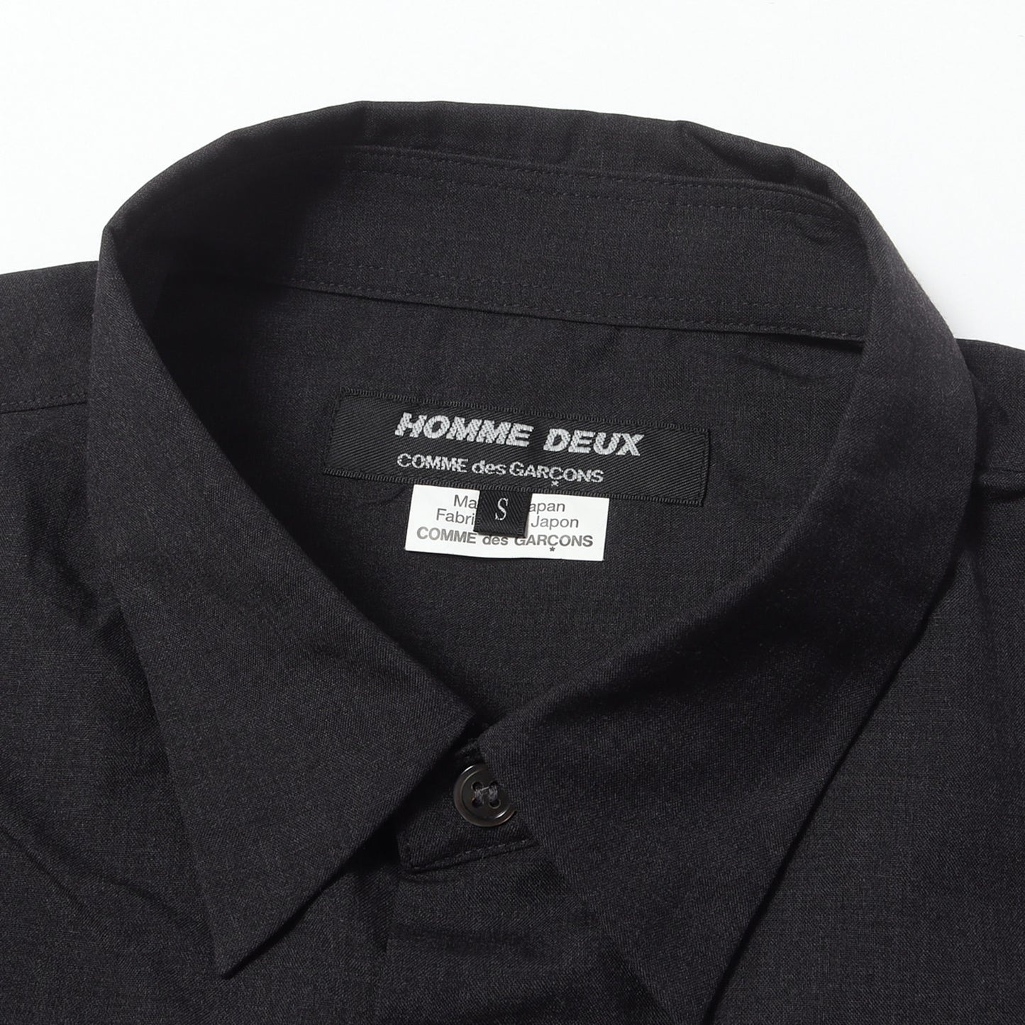 20SS ウールサージ ドレス シャツ
