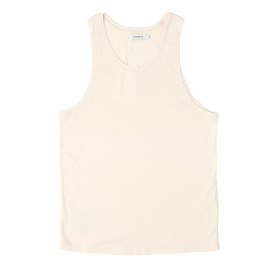 26SS リブ編み タンクトップ (DWELLER TANK TOP COTTON RIB)