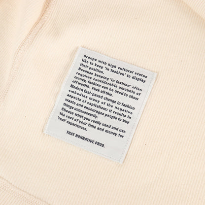 26SS リブ編み タンクトップ (DWELLER TANK TOP COTTON RIB)