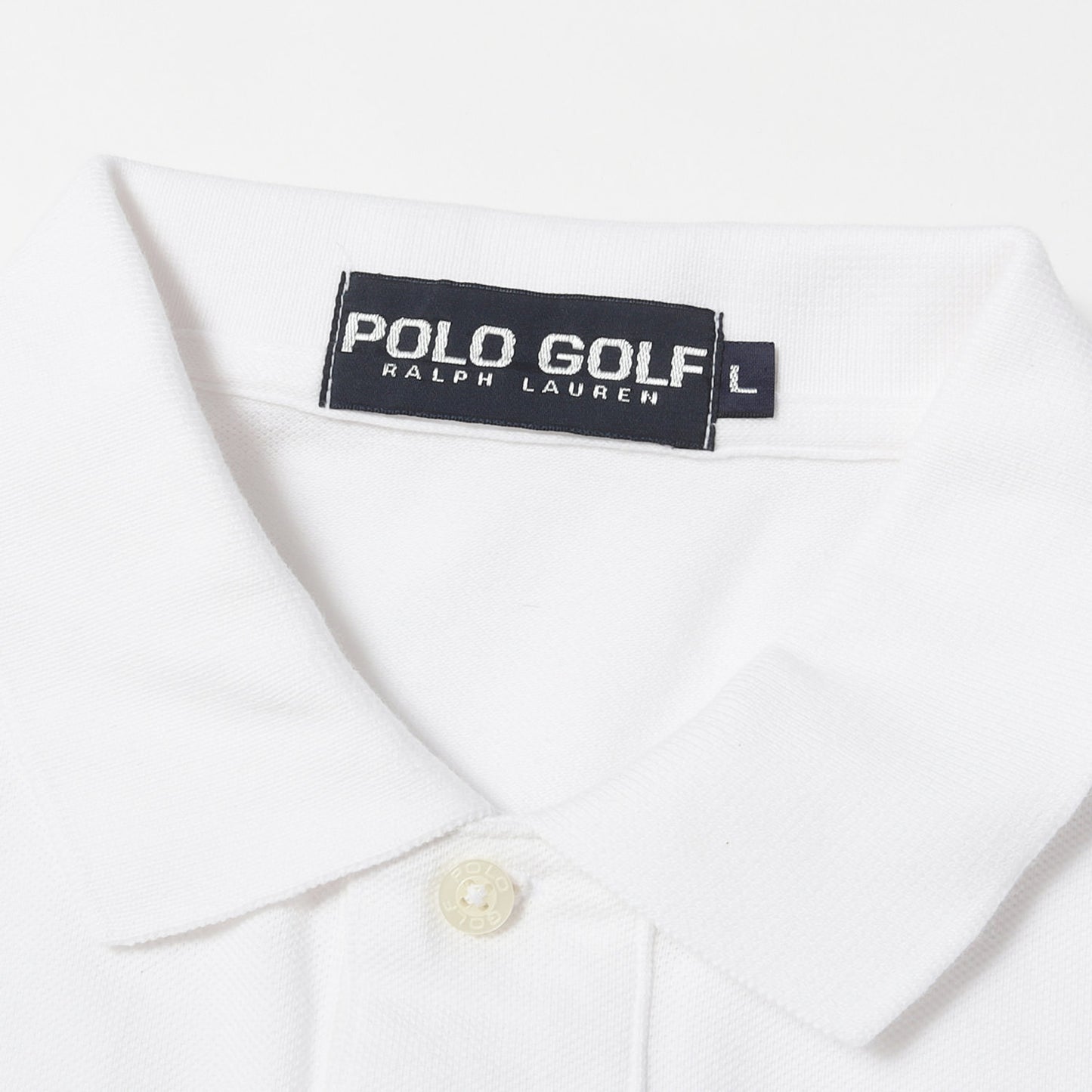 90s ワンポイント ポニー刺繍 ピケポロシャツ / POLO GOLF